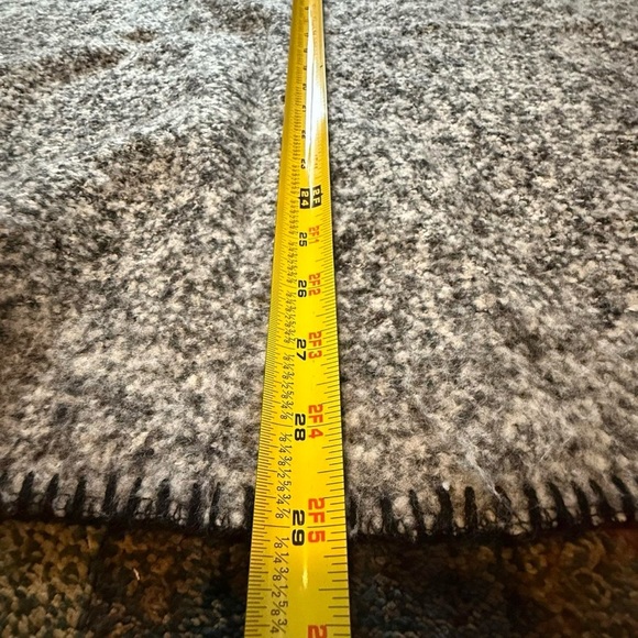 Tan and black poncho with a boho vibe #festivalvibes - Picture 7 of 7